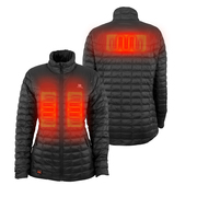 Mobile Warming Women's Black Heated Jacket, MD, 7.4V MWWJ04010320